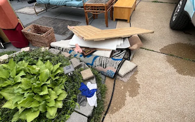 Hurricane Flood Damage in Pinecrest, Florida
