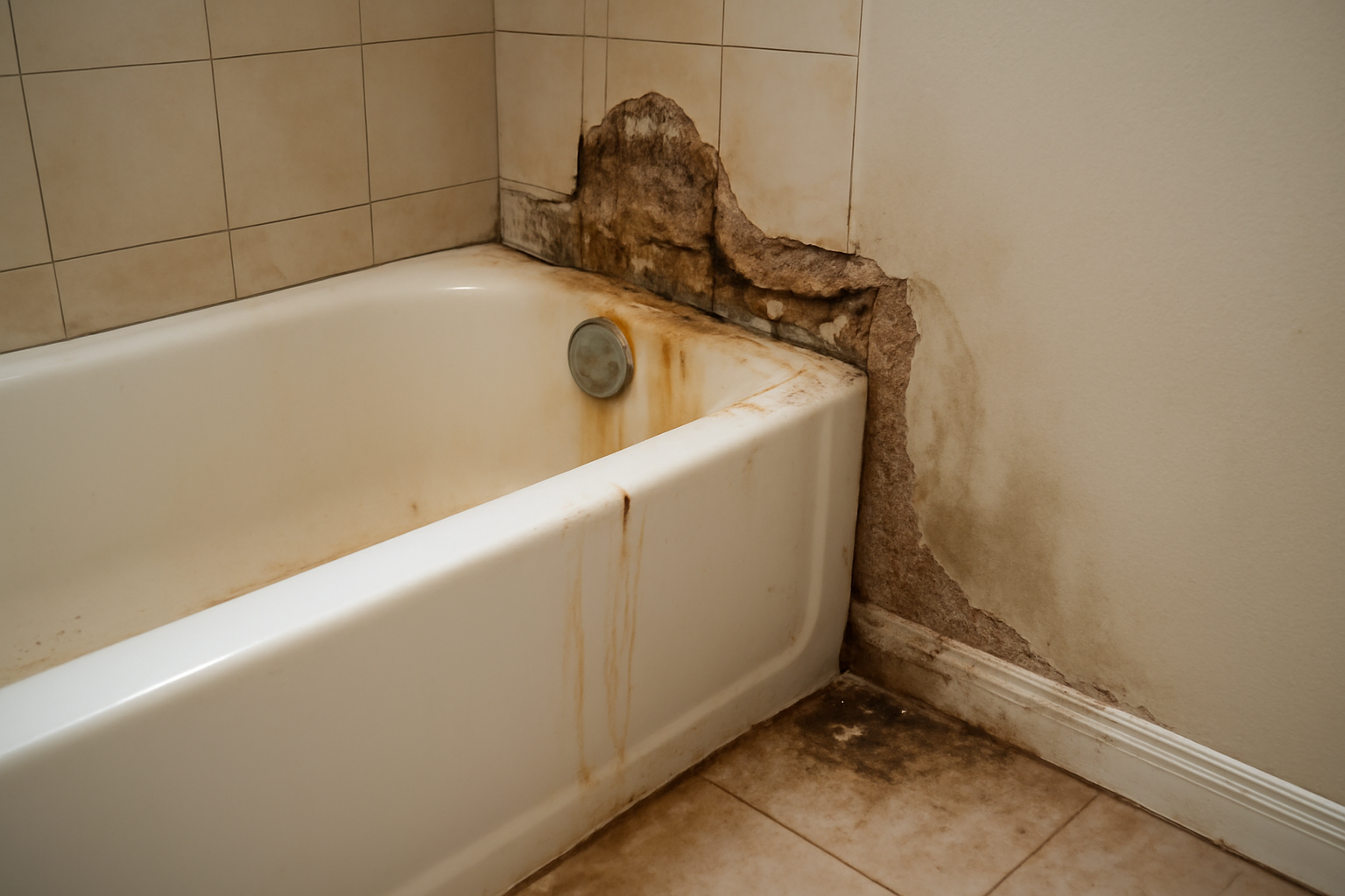 Bathtub Overflow Cleanup in Greenacres, FL