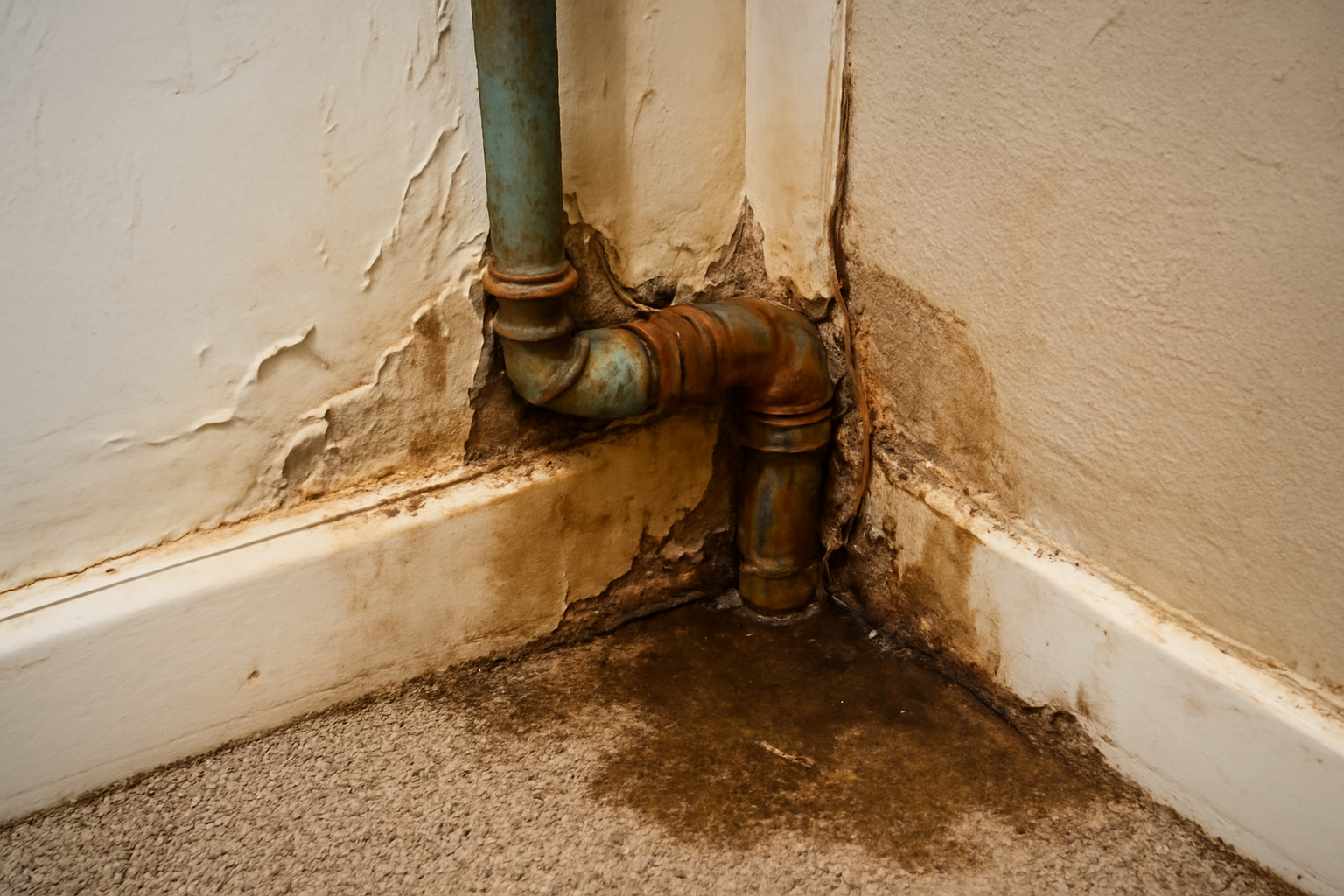 Corroded Pipe Water Damage Restoration in Cutler Bay, FL