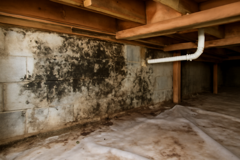 Crawl Space Mold Remediation