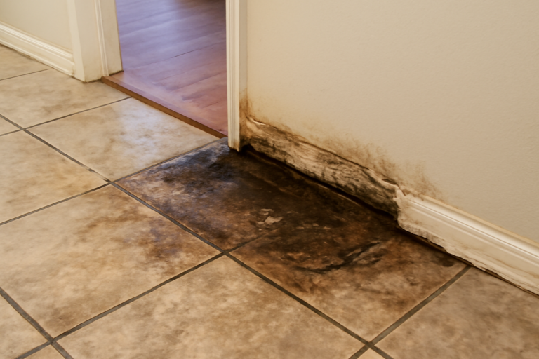 Tile Floor Water Damage Restoration