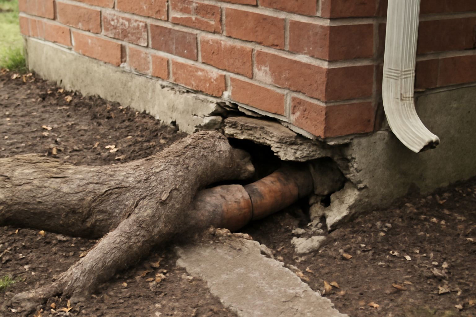 Tree Root Pipe Damage Restoration in Country Club, FL