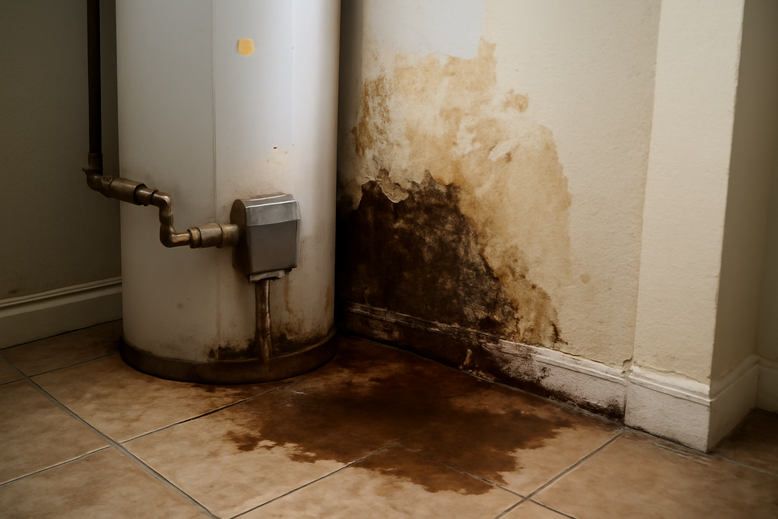 Water Heater Leak Damage Restoration in Riviera Beach, FL